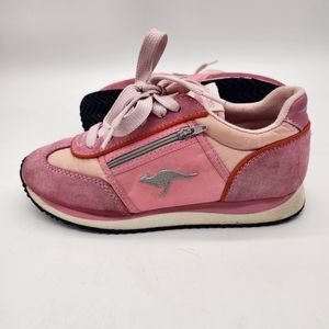 Kangaroos Womens 5.5 Pink Sneaker Shoes Vintage